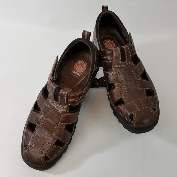 earth spirit men's leather sandals